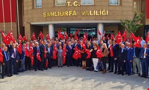 DENİB Heyeti Barış Pınarı Harekâtına Destek İçin Akçakale' deydi