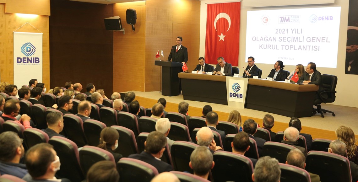 DENİB Başkanı Hüseyin Memişoğlu Olağan Seçimli Genel Kurulda Güven Tazeledi