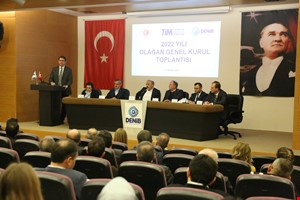 Denizli İhracatçılar Birliği 2022 yılı Olağan Genel Kurul Toplantısı gerçekleştirildi.
