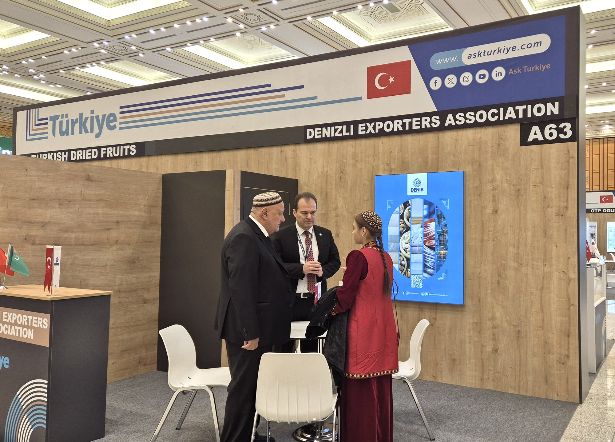 DENİB Participates in the 11th Turkmenistan Turkish Export Products Fair