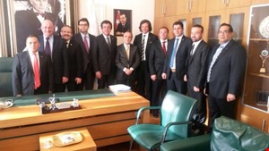 DENİB Heyeti Ankara' da