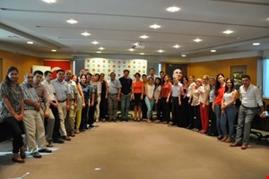 DENİB Personeli, Başkanı ile Bayramlaştı.