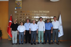 Denizli Milletvekili Emin Haluk Ayhan DENİB'i Ziyaret Etti