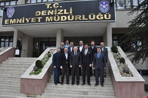 DENİB AİLESİ, Yeni Emniyet Müdürü' nü Ziyaret Etti...