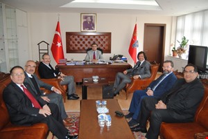 DENİB Heyetinden Yeni Atanan Denizli Emniyet Müdürüne Ziyaret