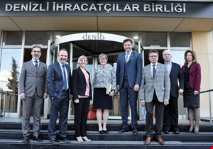 DENIB WELCOMED TO THE  AMBASSADOR of FINLAND TO  ANKARA
