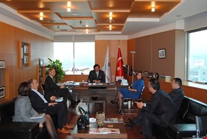 Garanti Bankası Üst Düzey Yöneticilerinden DENİB'e Ziyaret