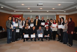 Girişimcilik Eğitimi Sertifikaları Kursiyerlere Dağıtıldı