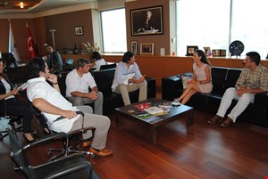 Dağcılık Sporuyla İlgilenen Gülnur Tumbat DENİB'i Ziyaret Etti...