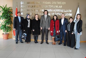 Hakkari Halk Eğitim Merkezi Yetkilileri DENİB Ziyaretinde...