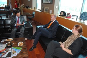 Hollanda Ticaret Ataşesi'nden DENİB'e Ziyaret