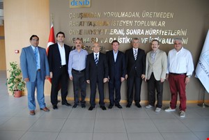 Ege Gümrük ve Ticaret Bölge Müdürü Kaptan KILIÇ DENİB'i Ziyaret Etti.