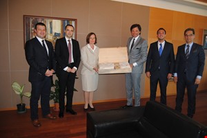 AMBASSADOR OF LUXEMBURG VISITED DENİB