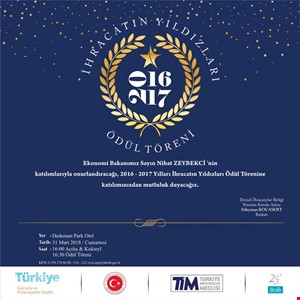 DENİB İhracatın Yıldızları Ödül Töreni