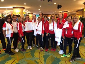 Turkish Towels Support Tennis Senor National Team of Turkey...