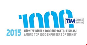 TİM 2015 Yılı Türkiye' nin İlk 1000 İhracatçı Firması