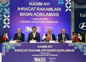 Kasım Ayı İhracat Rakamları Basın Açıklaması