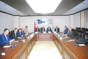 TİM Yönetim Kurulu Merkez Bankası Başkanı İle Bir Araya Geldi...