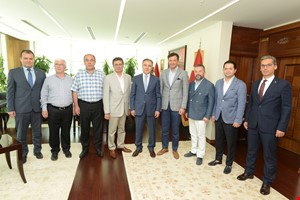 DENİB Yönetim Kurulu' ndan Denizli Valisi' ne Hayırlı Olsun Ziyareti...