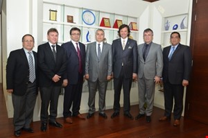 DENİB Heyeti'nin Belediye Başkanı Sn. Osman Zolan Ziyareti