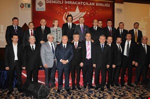 Denizli'de İhracatın Yıldızları Parladı