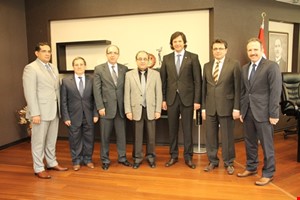 DENİB Heyeti'nin PAÜ Rektörü Ziyareti