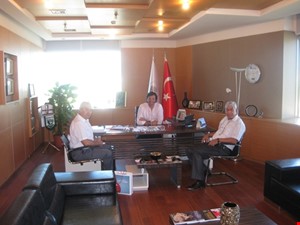 THY ve ÇELEBİ Hava Servisi'nden DENİB'i Ziyaret